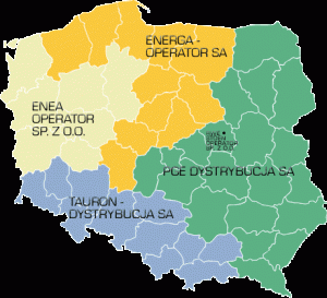 dystrybutorzy prądu w Polsce
